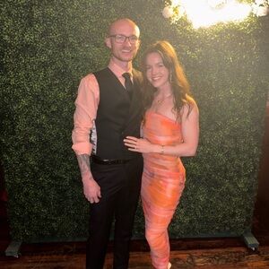 Lulu's Mesh Ruched Midi Strapless Dress